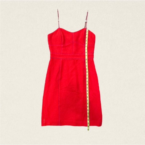 Banana Republic Sleveless Piped Corset Wool Blend Romantic Feminine Mini Dress. - Picture 10 of 13